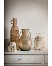 Vase Amphore Arleen Rose Antique H32 BZ