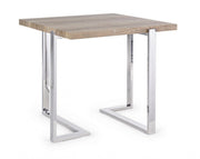 Table basse bois style Atmosphère 60x60 cm