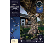 Lámparas solares compactas con 8 funciones de efecto parpadeante L 2250 cm