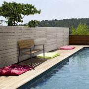 Banc salon de jardin Isak anthracite