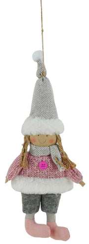 Robe foulard rose fille n°-1209 cm.12 x 2 h 35