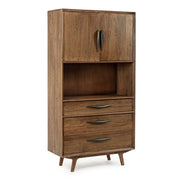 Meuble vintage Sherman 2 portes 3 tiroirs 96 x 40 x 180 h