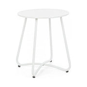 Table basse métal blanc D40 Wissant