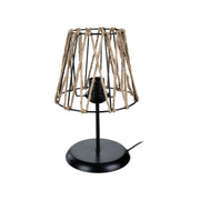 Lampe de table en jute Evren D.20xh 33 cm