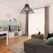 Suspension Panama MDL4135 avec fil métallique noir