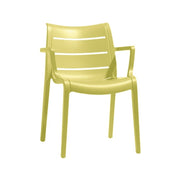 Chaise Fauteuil En Technopolymère Sunset Yellow Scab