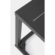 Table d'appoint de jardin Hilde 40x40cm Anthracite