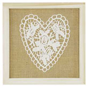 Cadre dentelle coeur fy-1522a cm30x30