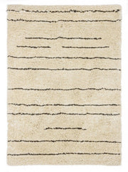 Tapis Ivory Lines 140x200 en coton
