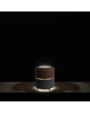 Lampe à poser Idra en métal rose et gris STS