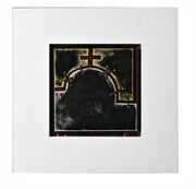 Huile sur toile multicolore et châssis bois 80x80cm