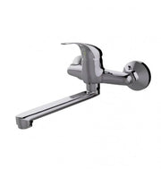 Mitigeur d'évier avec raccordement mural et bec pivotant - Série Fast