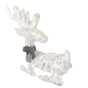 Renne en plastique avec led blanche cm56x17h49