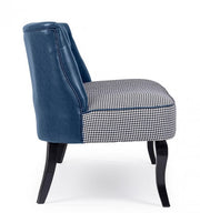 Canapé 2 places bleu