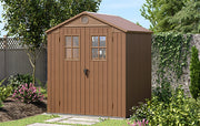 Abri de jardin Darwin 6X6 C/Fin.Front. Marron Keter