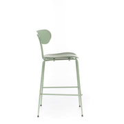 Tabouret en polypropylène avec assise verte