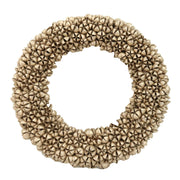 Couronne scintillante champagne cm ø46h8