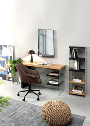 Pouf tressé gris tourterelle meubler design cm 50