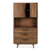 Meuble vintage Sherman 2 portes 3 tiroirs 96 x 40 x 180 h