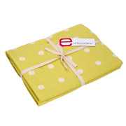 Nappe rectangulaire Pop pois citron vert cm140x180