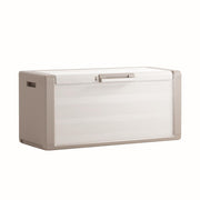 Coffre de jardin beige GULLIVER 118x49x h55 cm