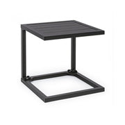 Table d'appoint de jardin Hilde 40x40cm Anthracite