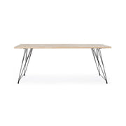 Table design industriel en bois DISTRICT 200x90x h76 cm