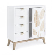 Buffet Folium 1 porte 4 tiroirs 75x30x80h cm