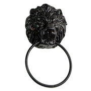 Anneau battant lion en fonte cm15,5x6h24,5