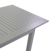 Table en aluminium Sullivan extensible anthracite cm150 - 210x90xh73