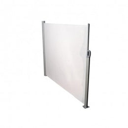 Rideau latéral en tissu gris 300x140 cm