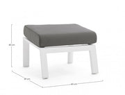 Pouf C-C Kledi Blanc Jx11