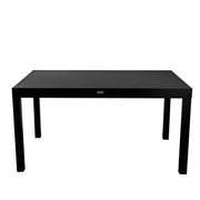 Table en aluminium Sullivan extensible anthracite cm150 - 210x90xh73