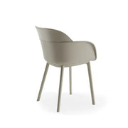 Fauteuil Shell-P gris béton