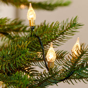 Lámparas vintage LED con efecto parpadeante de 8 funciones para uso interior 3590 cm