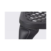 Chaise d'aluminium anthracite externe 44 x 46 x 89h cm