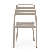 Chaise d'extérieur gris tourterelle Lennie