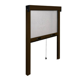 Moustiquaire enroulable verticale IRS-CE 140x250 cm Marron