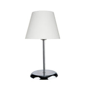 Lampe de table Elva ASZ1047 en métal et abat-jour en tissu