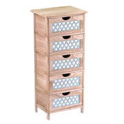 Commode avec 5 tiroirs Anversa cm40x30xh94