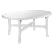 Table Polypropylène 'Danube' Blanche