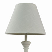 Culot de lampe blanc cmø30xh21,5x30