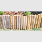 Clôture en bois pour plates-bandes Rollborder 200 x 20 H