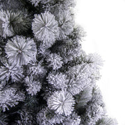 Arbre Gennargentu vert avec neige 1713 branches cmø148h240