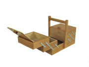 Etabli n.12 noyer cm34xh18-29,5x20 bois de hêtre fabriqué en italie