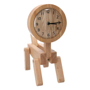 Horloge en bois naturel cm25x12h34