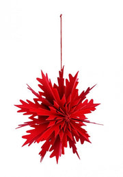 Pendaglio Vik Fiocco 012 Carta Rosso D30