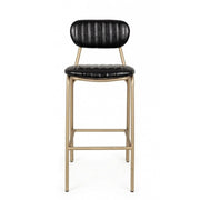 Bar vintage tabouret addy noir 41x51x100h cm