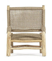 Fauteuil de jardin en fibres synthétiques Lampok