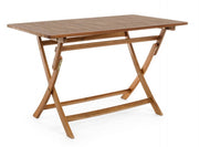 Table de jardin pliante rectangulaire 120x70x h73 cm